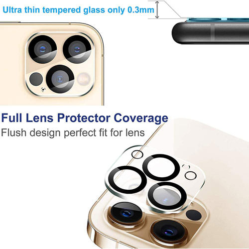 محافظ لنز فول کاور آیفون 12 پرو