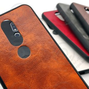 گارد روکش چرمی Nokia 6.1 Plus/X6 مارک Santa Barbara