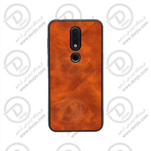 گارد روکش چرمی Nokia 6.1 Plus/X6 مارک Santa Barbara