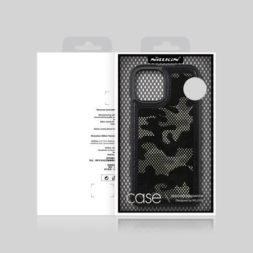 قاب محافظ طرح چریکی iPhone 12 Mini مارک نیلکین