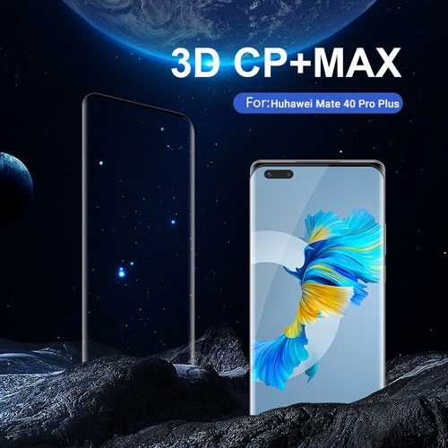 گلس فول نیلکین گوشی هوآوی Mate 40 Pro Plus مدل 3D CP+MAX