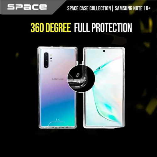 پلکسی کاور شفاف سامسونگ گلکسی نوت 10 پلاس مارک Space