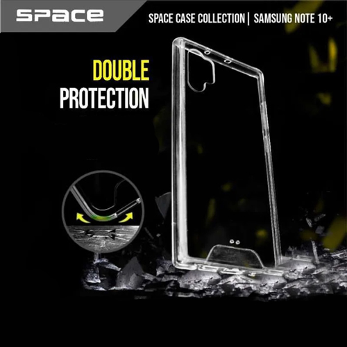 پلکسی کاور شفاف سامسونگ گلکسی نوت 10 پلاس مارک Space