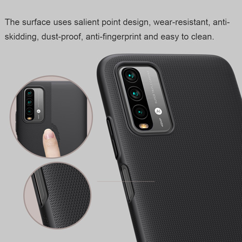 قاب محافظ شیائومی Redmi 9T مارک نیلکین + استند