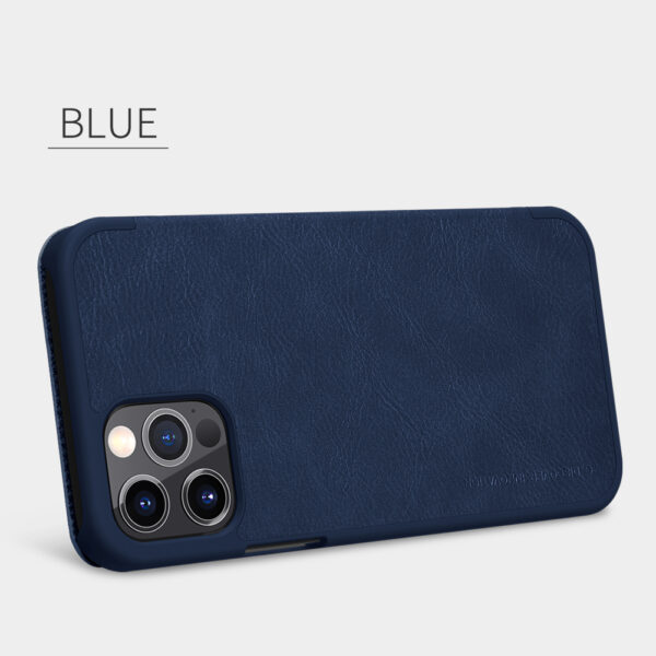 کیف چرمی نیلکین اپل iPhone 12 Pro Max مدل Qin