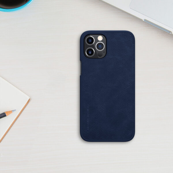 کیف چرمی نیلکین اپل iPhone 12 Pro Max مدل Qin