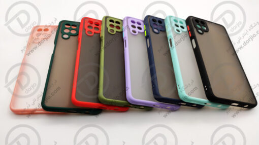 پلکسی کاور مات با محافظ دوربین Galaxy A12