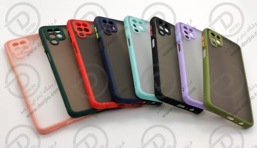 پلکسی کاور مات با محافظ دوربین Galaxy A12