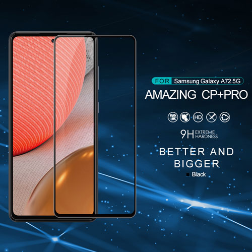 گلس نیلکین سامسونگ Galaxy A72 5G مدل CP+PRO