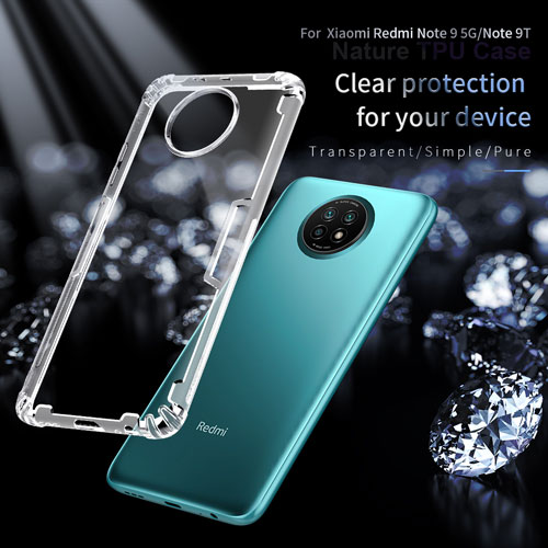 گارد ژله ‌ای شیائومی Redmi Note 9 5G مارک نیلکین