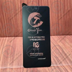محافظ صفحه سرامیکی مات شیائومی Poco X3 NFC