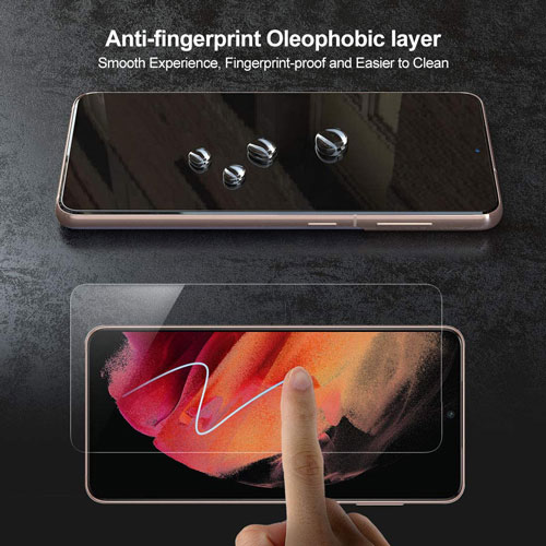 گلس UV محافظ تمام صفحه سامسونگ Galaxy S21 Plus