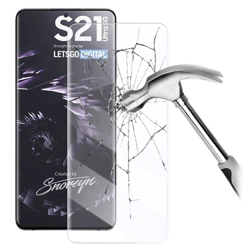گلس UV محافظ تمام صفحه سامسونگ Galaxy S21 Ultra