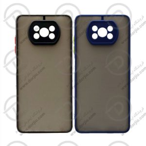 91061پلکسی کاور مات با محافظ دوربین شیائومی Poco X3 NFC