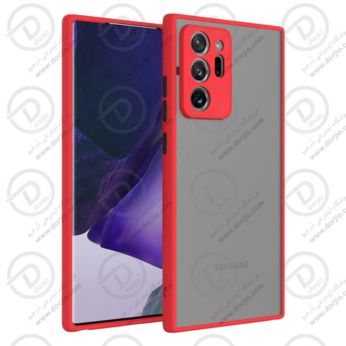 پلکسی کاور مات با محافظ دوربین گلکسی Note20 Ultra