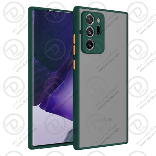 پلکسی کاور مات با محافظ دوربین گلکسی Note20 Ultra