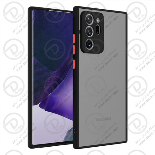 پلکسی کاور مات با محافظ دوربین گلکسی Note20 Ultra