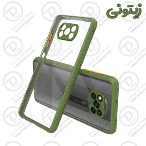 پلکسی کاور شفاف با محافظ دوربین شیائومی Poco X3 NFC
