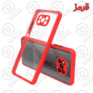 پلکسی کاور شفاف با محافظ دوربین شیائومی Poco X3 NFC