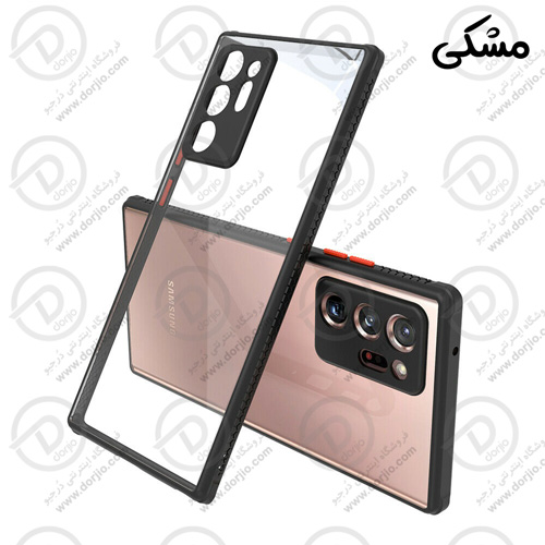 پلکسی کاور شفاف با محافظ دوربین گلکسی Note20 Ultra