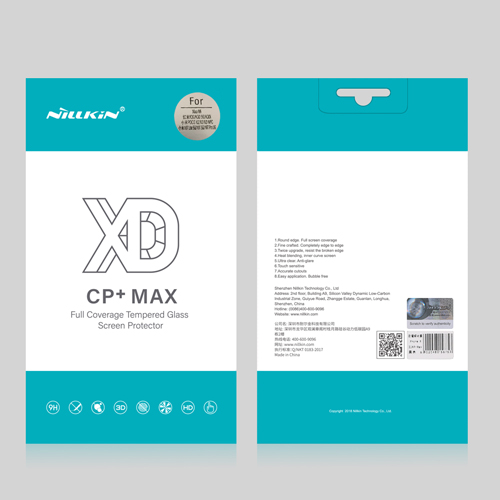 گلس تمام صفحه نیلکین شیائومی Poco X3 NFC مدل XD CP+MAX