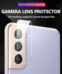 محافظ لنز دوربین شیشه ای گلکسی S21