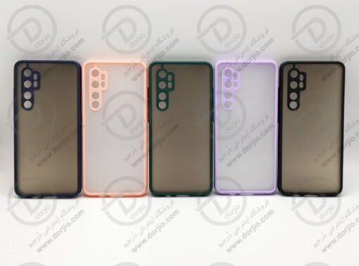 پلکسی کاور مات با محافظ دوربین شیائومی Xiaomi Mi Note 10 Lite