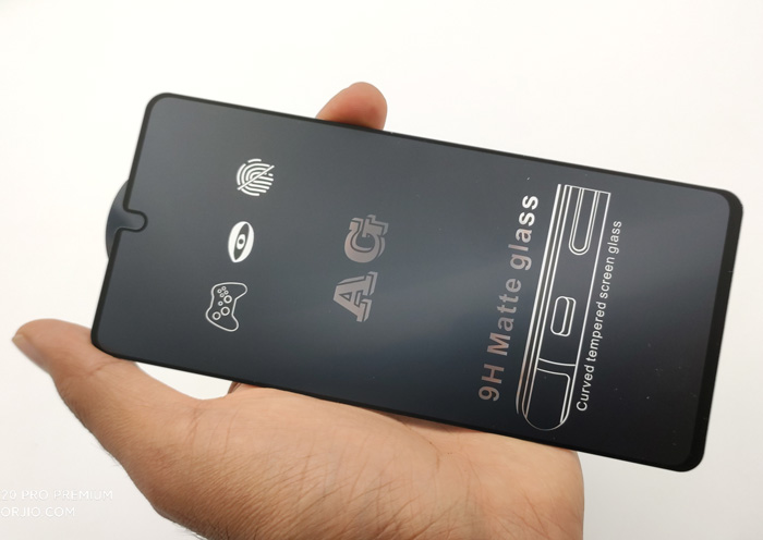 گلس مات AG گوشی سامسونگ گلکسی S20 FE