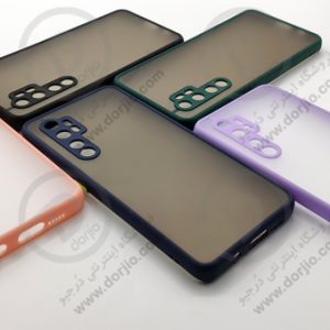 پلکسی کاور مات با محافظ دوربین شیائومی Xiaomi Mi Note 10 Lite