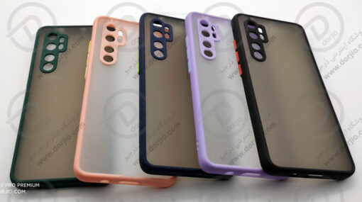 پلکسی کاور مات با محافظ دوربین شیائومی Xiaomi Mi Note 10 Lite