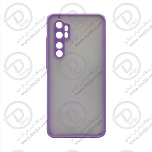 پلکسی کاور مات با محافظ دوربین شیائومی Xiaomi Mi Note 10 Lite