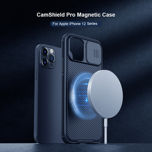 گارد محافظ مگنتی نیلکین iPhone 12 Pro Max مدل CamShield Pro Magnetic