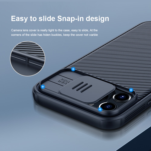 گارد محافظ مگنتی نیلکین iPhone 12 Pro Max مدل CamShield Pro Magnetic