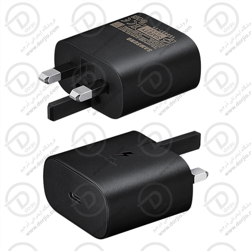 شارژر فست 25 وات اصلی سامسونگ مدل EP-TA800NBEGGB