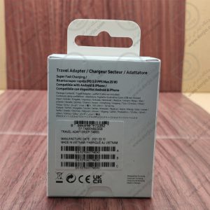 شارژر فست 25 وات اصلی سامسونگ مدل EP-TA800NBEGGB