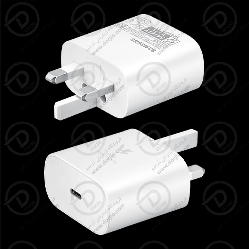 شارژر فست 25 وات اصلی سامسونگ مدل EP-TA800NBEGGB