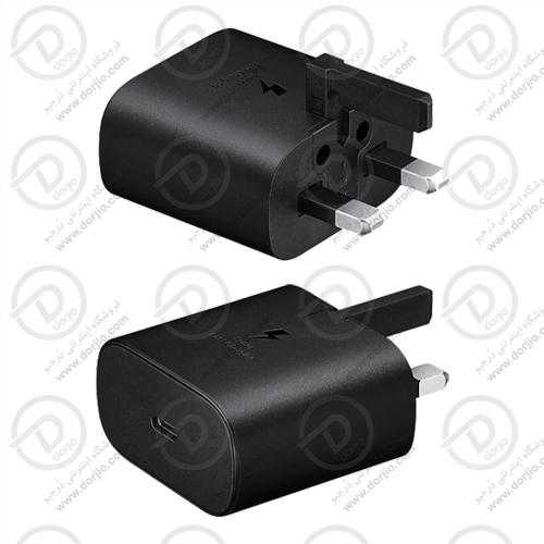 شارژر فست 25 وات اصلی سامسونگ مدل EP-TA800NBEGGB