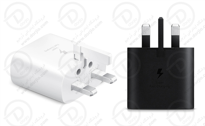 شارژر فست 25 وات اصلی سامسونگ مدل EP-TA800NBEGGB