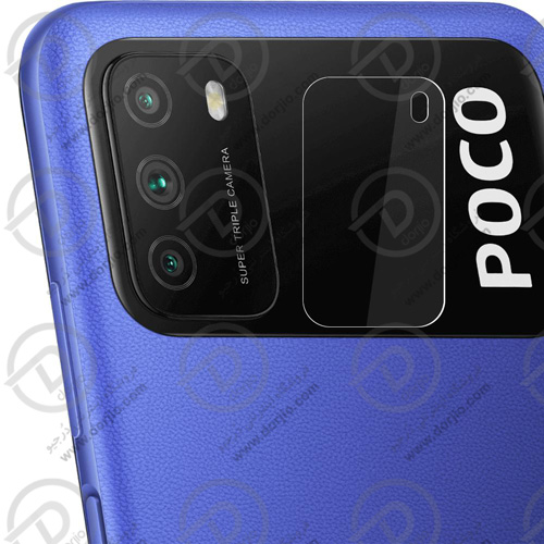 محافظ لنز شیشه‌ای دوربین شیائومی POCO M3