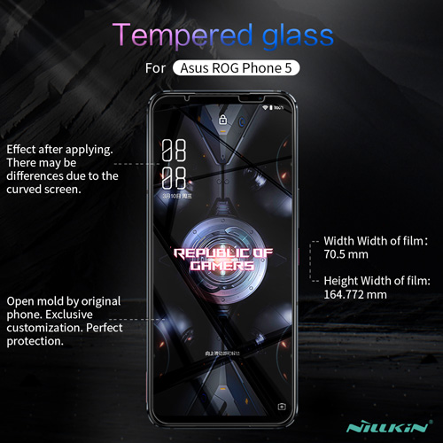محافظ صفحه نمایش H+PRO نیلکین ایسوس ROG Phone 5