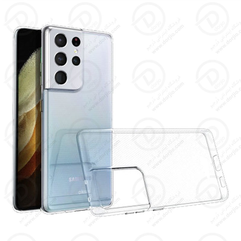 قاب ژله ای شفاف گوشی سامسونگ Galaxy S21 Ultra