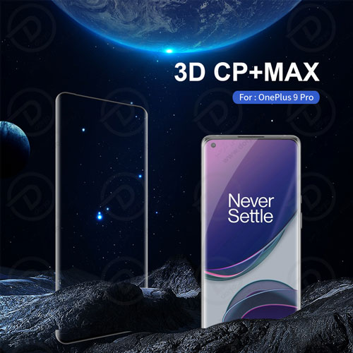 گلس تمام صفحه نیلکین 3D CP+MAX گوشی OnePlus 9 Pro
