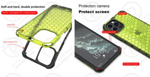 گارد ضد ضربه هیبریدی گوشی iPhone 12/12 Pro