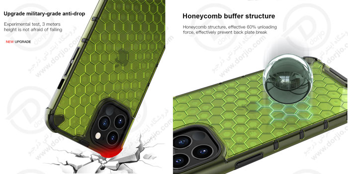 گارد ضد ضربه هیبریدی گوشی iPhone 12/12 Pro