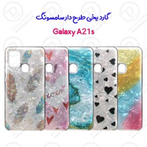 گارد ژله‌ای یخی طرح دار سامسونگ Galaxy A21s