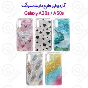 102658گارد ژله‌ای یخی طرح دار سامسونگ Galaxy A30s/A50s