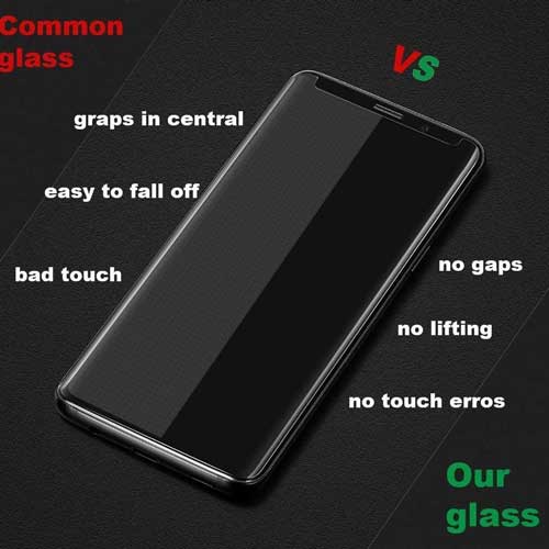 گلس محافظ UV تمام صفحه سامسونگ Galaxy S8 Plus