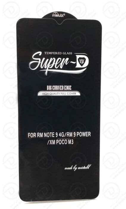 گلس محافظ صفحه Super-D شیائومی Poco M3