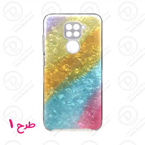 گارد ژله‌ای یخی طرح دار شیائومی Redmi Note 9/10X 4G