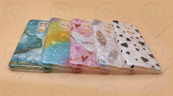 گارد ژله‌ای یخی طرح دار شیائومی Redmi Note 9/10X 4G